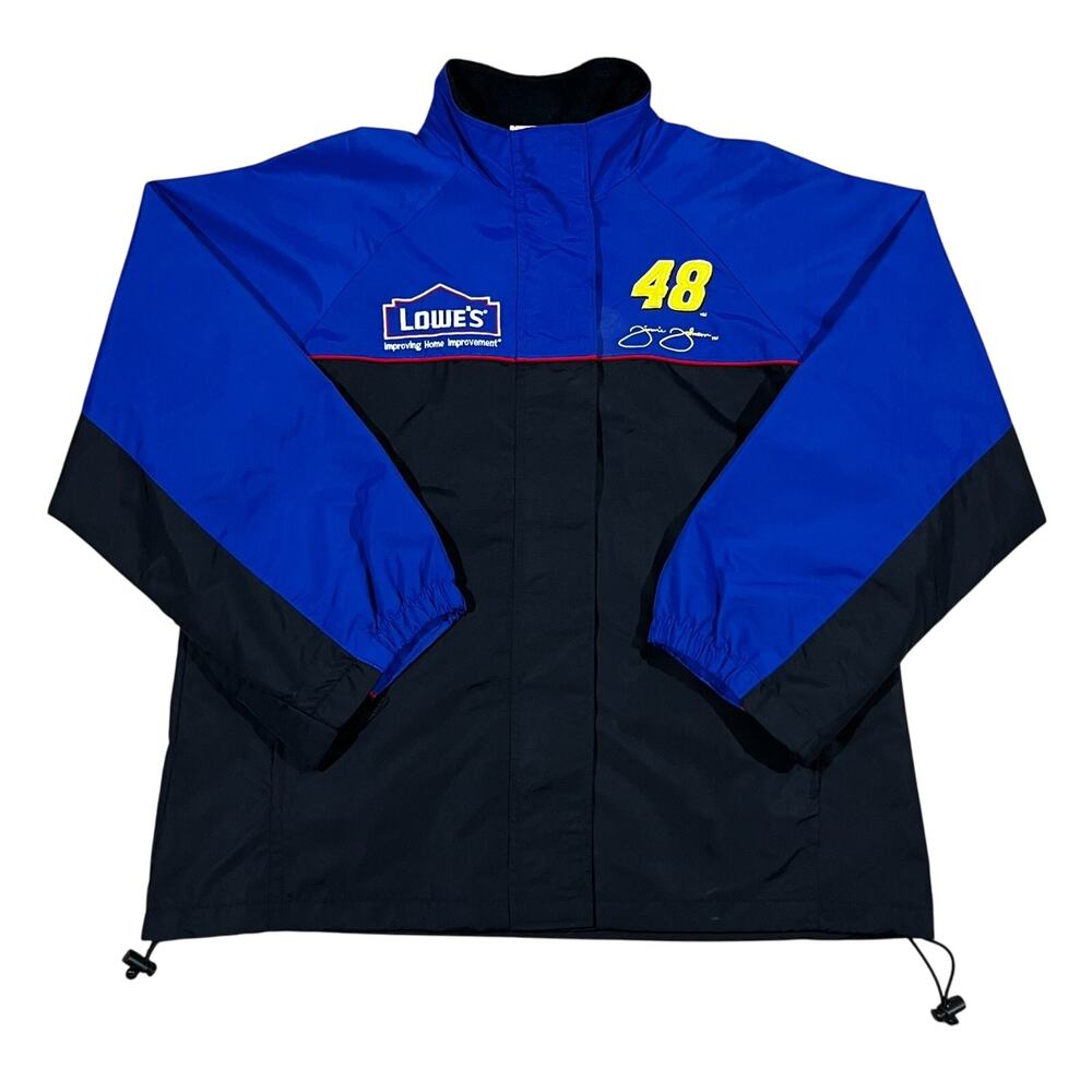 Nascar Jimmie Johnson Winners Circle Womens Racing Jacket Size Large
